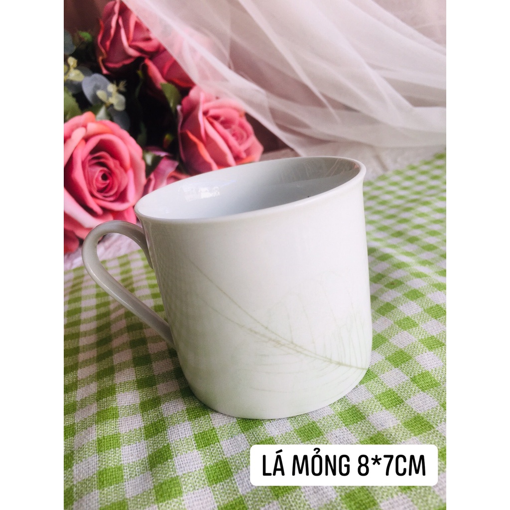 GỐM NHẬT - LY QUAI ĐỒNG GIÁ 35K CUTE