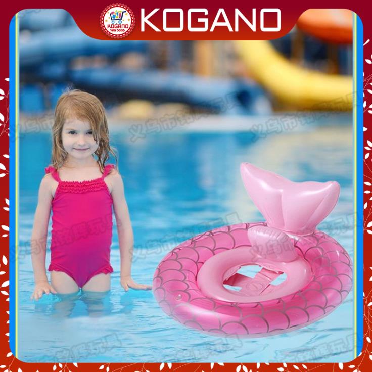 Phao Bơi Cho Bé KOGANO Phao Bơi Trẻ Em Xỏ Chân Chống Lật An Toàn Bơi Lội Đuôi Nàng Tiên Cá SS-001264