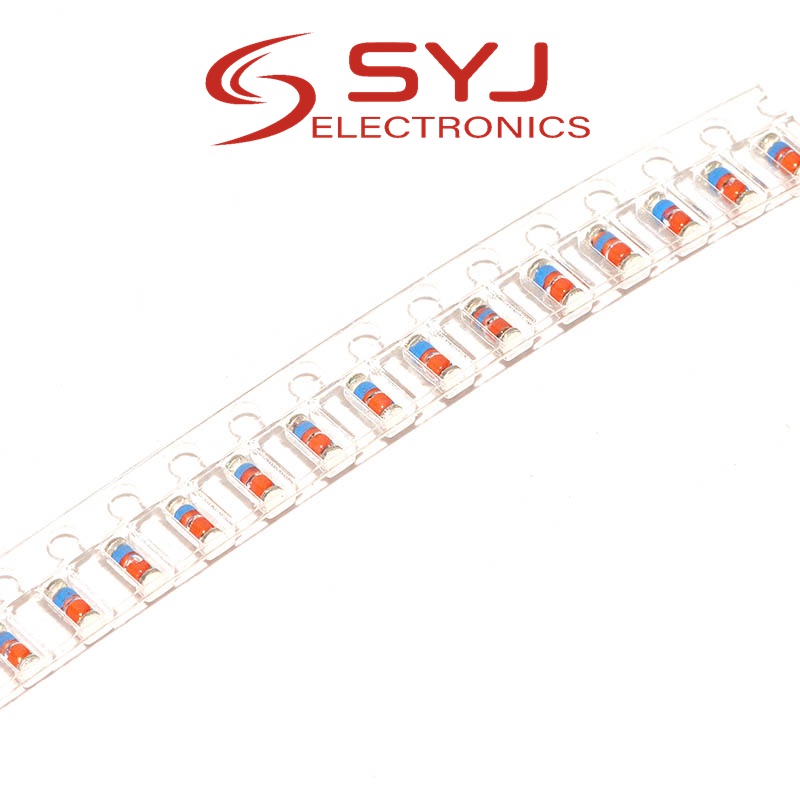 100 CÁI ZMM 3V 3V3 3V9 4V7 5V1 7V5 8V2 10V 11V 12V 15V 16V 18V 20V 24V 30V LL34 SMD Zener diode gói 