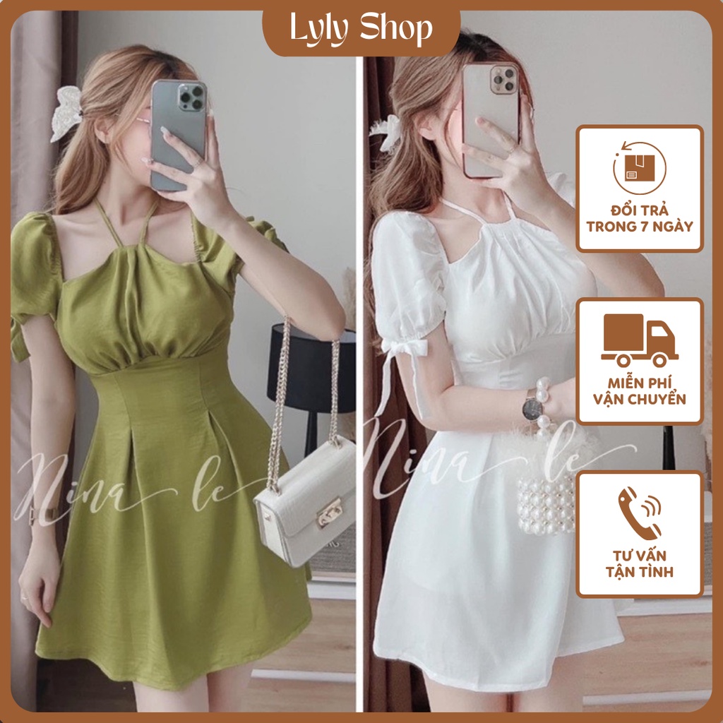 ĐẦM CỔ YẾM TAY PHỒNG NƠ