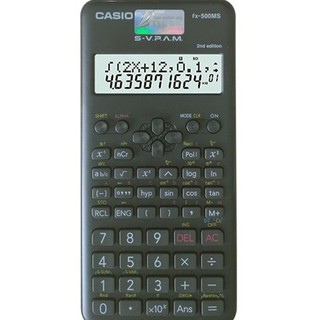Máy Tính Casio FX-500MS (2nd Edition) Hàng Chính Hãng - 244 Tính Năng, Trợ Thủ Giải Toán Cho Học Sinh Cấp 2