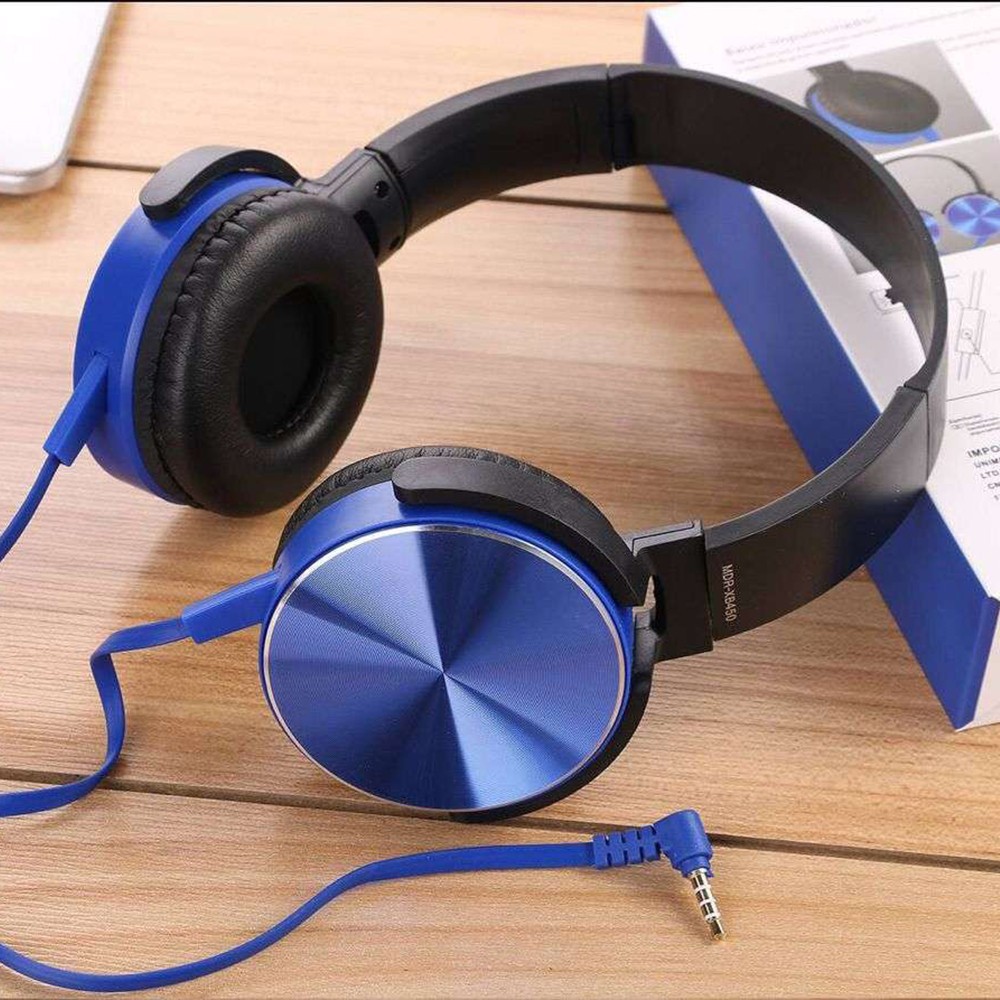Wired Gaming Headphone With Microphone Noise Canceling Metal Headset