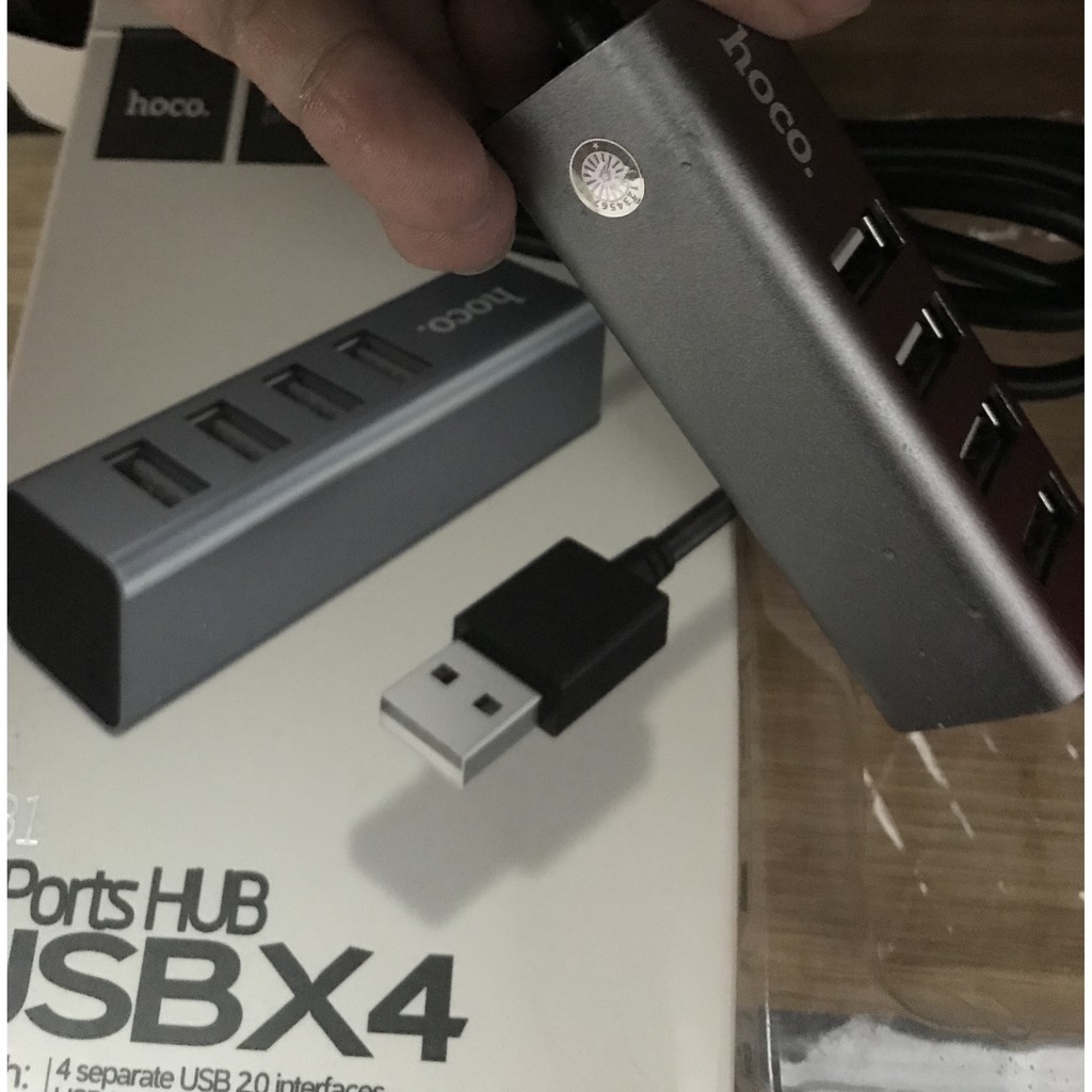 HOCO bộ chia hub USB 4 Cổng HB1