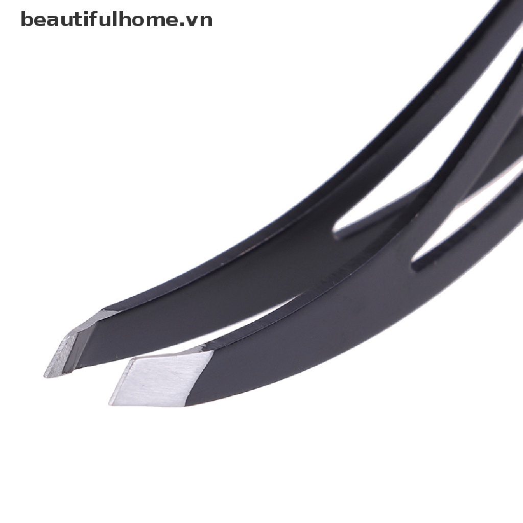 (Hàng Mới Về) Dụng Cụ Tỉa Lông Mày / Mặt Bằng Thép Không Gỉ An Toàn Tiện Lợi