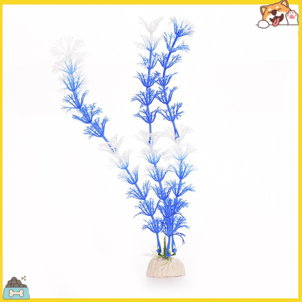 Cây giả trang trí bể cá độc đáo tiện dụng