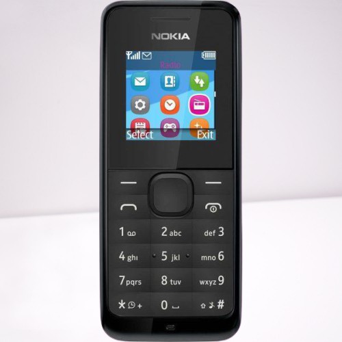 Điện Thoại Nokia 105 Zin Chính Hãng 1 Sim Like New( Kèm Pin Sạc)