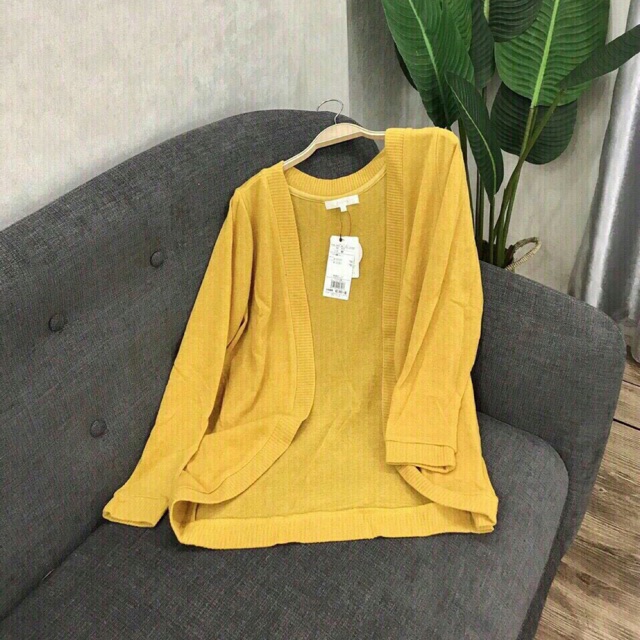 Áo khoác len mỏng,dáng dài Grove-hàng xuất Nhật