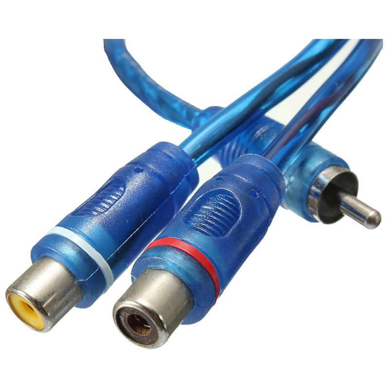 Set 2 dây cáp chia Rca Phono Y 1 cổng cắm sang 2 cổng nhận dài 30cm