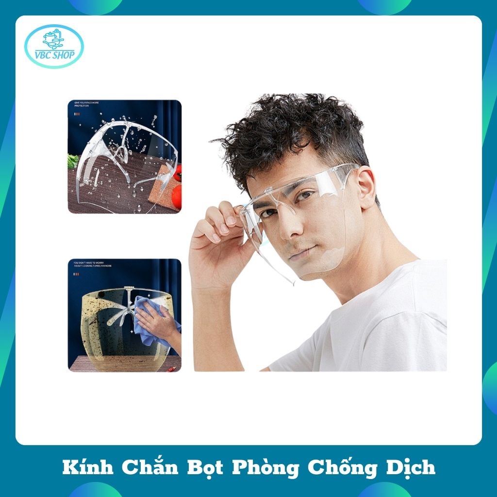 Kính Chắn Bọt Phòng Chống Dịch Tiện Dụng, Kính Bảo Hộ Toàn Diện