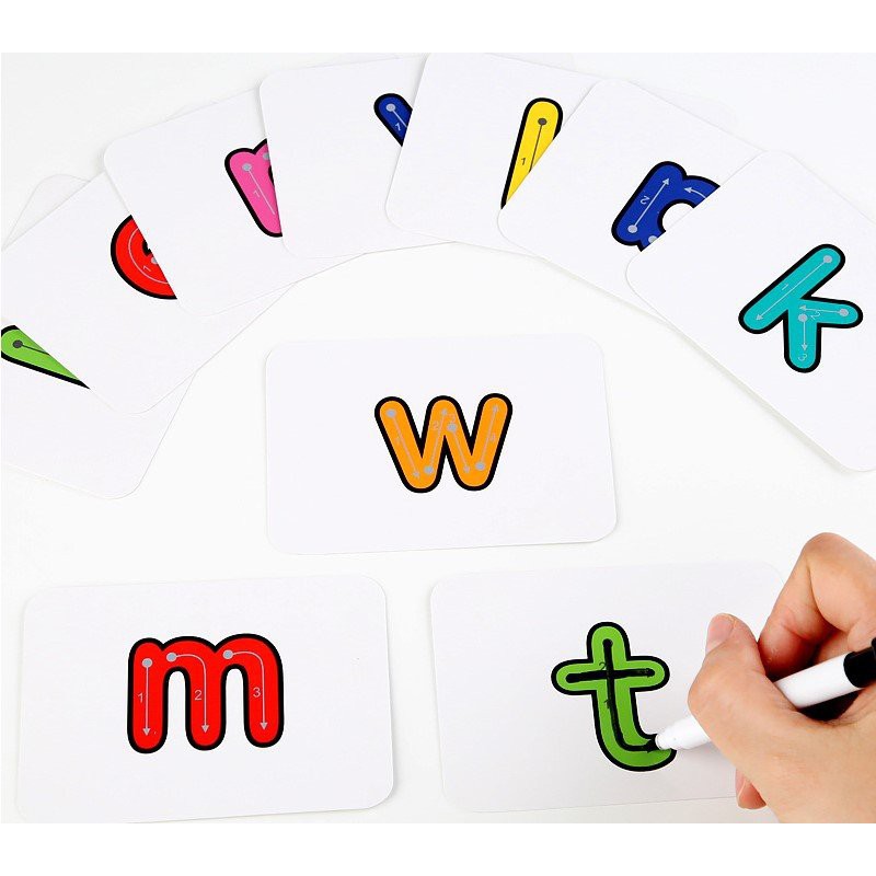 Spelling Game 2- Chữ Cái Tiếng Anh,52 bộ thẻ học ghép chữ