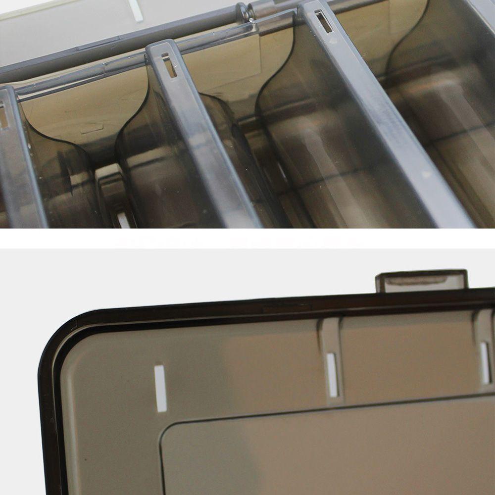 MUVAKO Hộp Đựng Mồi Câu Cá Tôm Bằng Nhựa Màu Sắc Hình Vuông