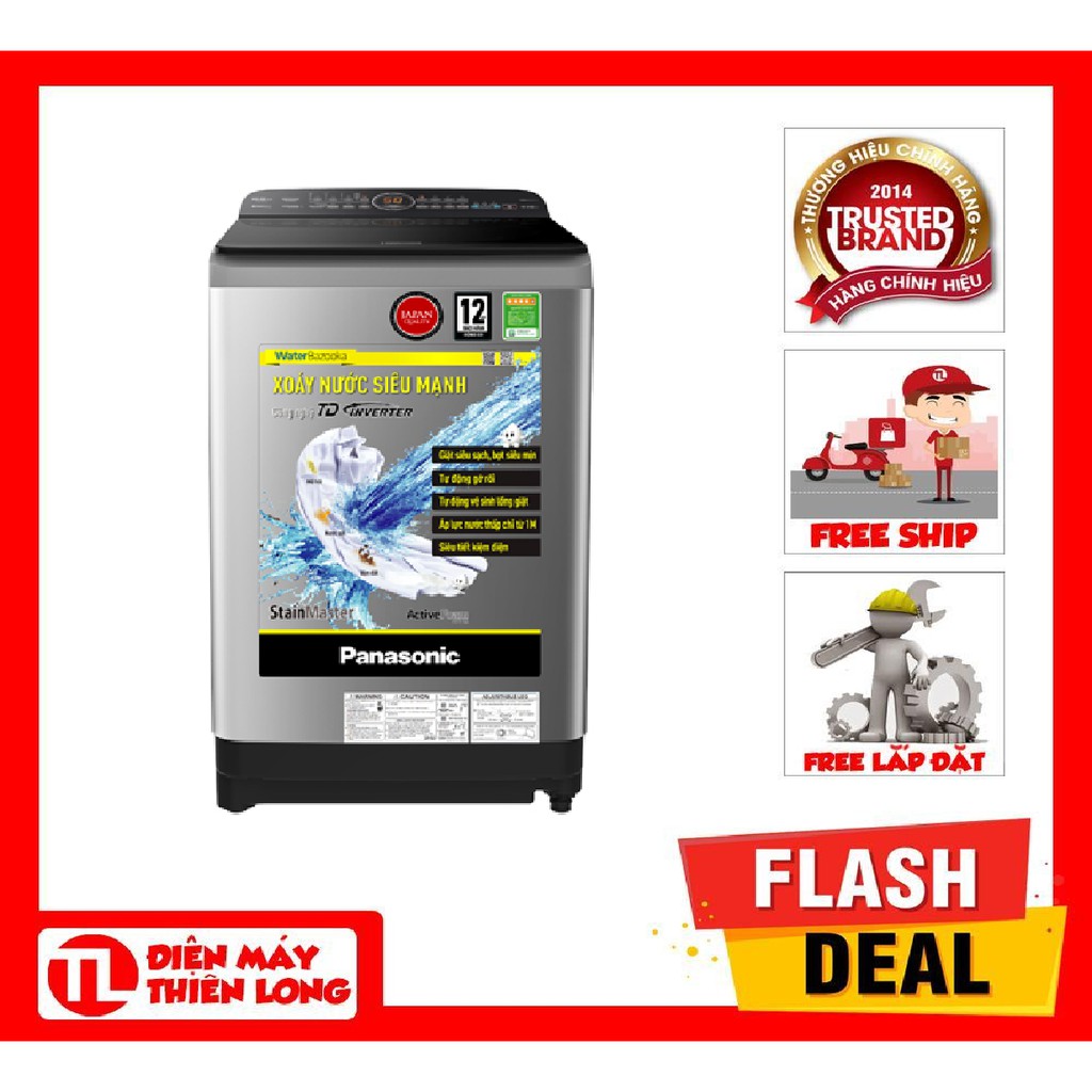 FD95X1LRV - MIỄN PHÍ CÔNG LẮP ĐẶT - Máy Giặt PANASONIC 9.5Kg NA-FD95X1LRV