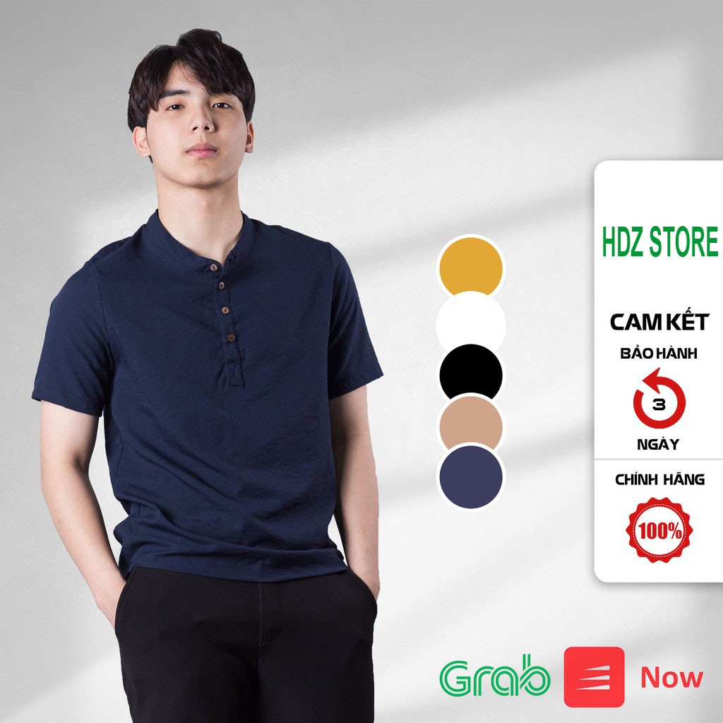 Áo đũi nam cổ tàu Chất liệu cực mềm mịn, thoáng mát áo vải đũi cao cấp loại 1 dày dặn thấm hút mồ hôi | BigBuy360 - bigbuy360.vn