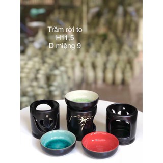Đèn Xông Tinh Dầu Bằng Nến [Bát Tràng]