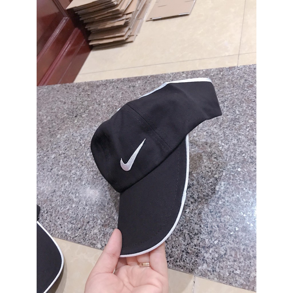 NÓN TENNIS THỜI TRANG NỬA ĐẦU MÀU ĐEN