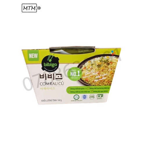 Cơm Rau Củ Hàn Quốc - Bibigo hộp 160G