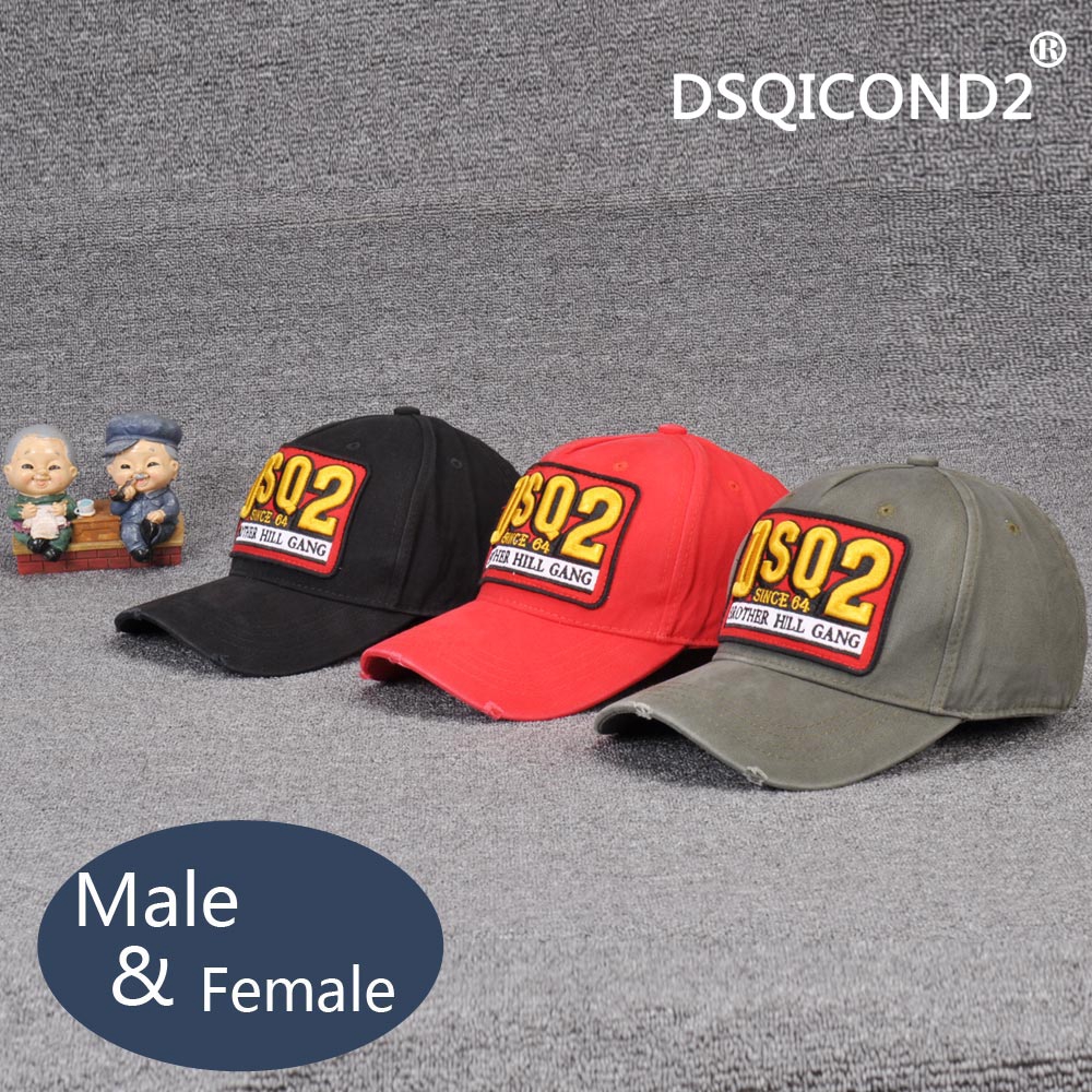 Mũ Lưỡi Trai Unisex Thêu Chữ Dsquared2