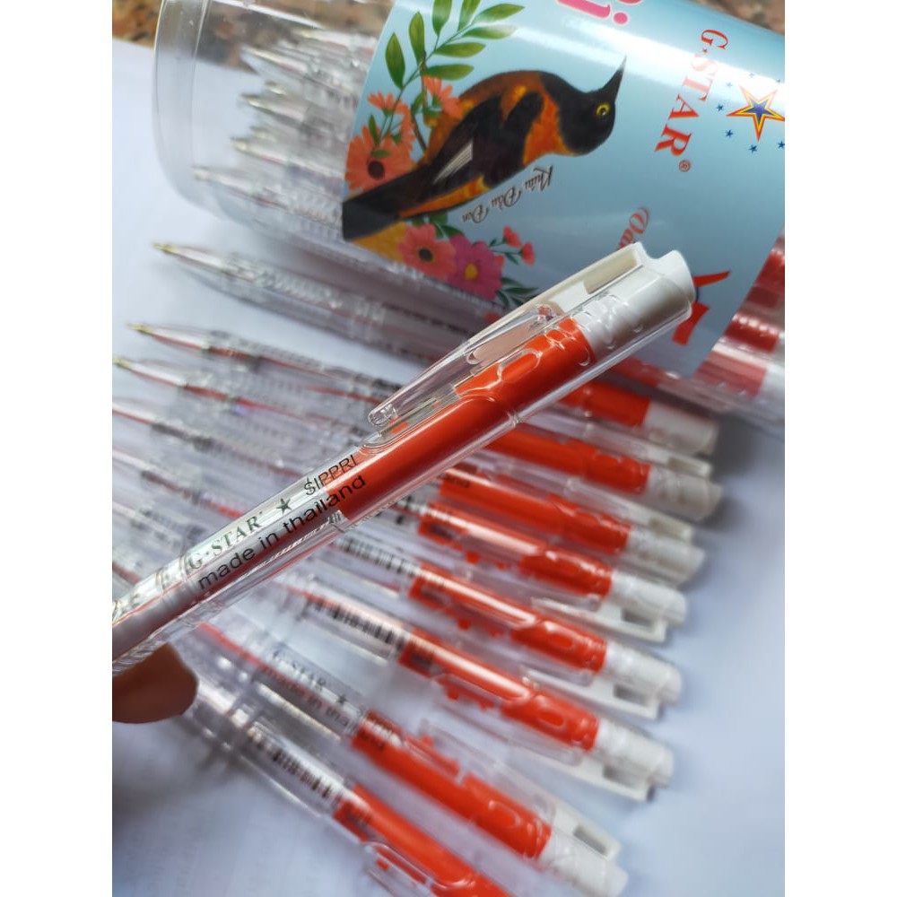 COMBO 5 CÂY BÚT BI SIPPRI THÁI LAN
