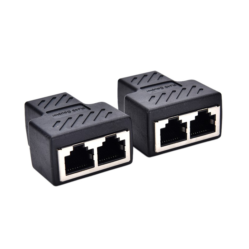 Đầu Chuyển Đổi 1 Sang 2 Lan Ethernet Rj45 Chuyên Dụng