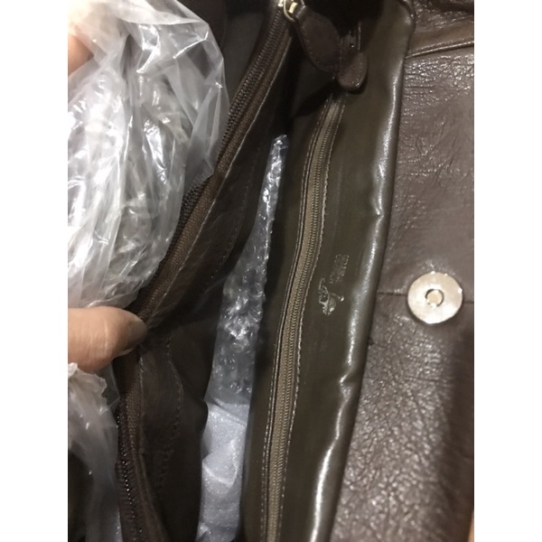 Túi da đà điểu thật Size 40cm