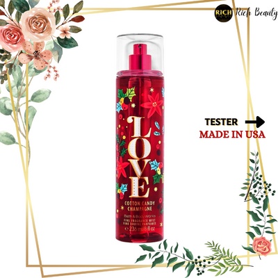 LOVE Cotton Candy Champagne - Xịt Thơm Toàn Thân Body Mist Bath & Body Works
