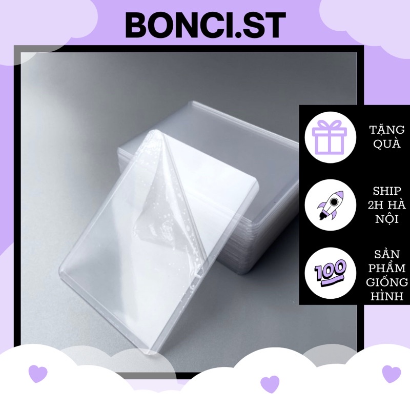 Set 5 chiếc Toploader đựng card