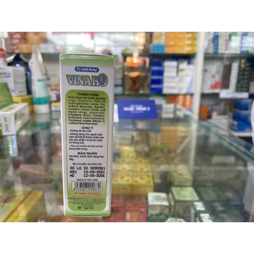 ✅ [Chính Hãng] Vinaho vệ sinh họng nguồn gốc thảo dược