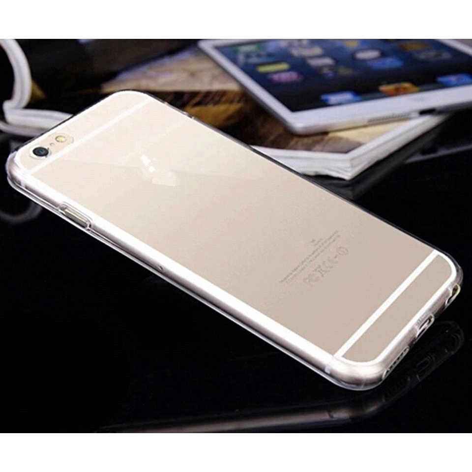 Ốp điện thoại TPU Silicone trong suốt thời trang cho iPhone 6S Plus