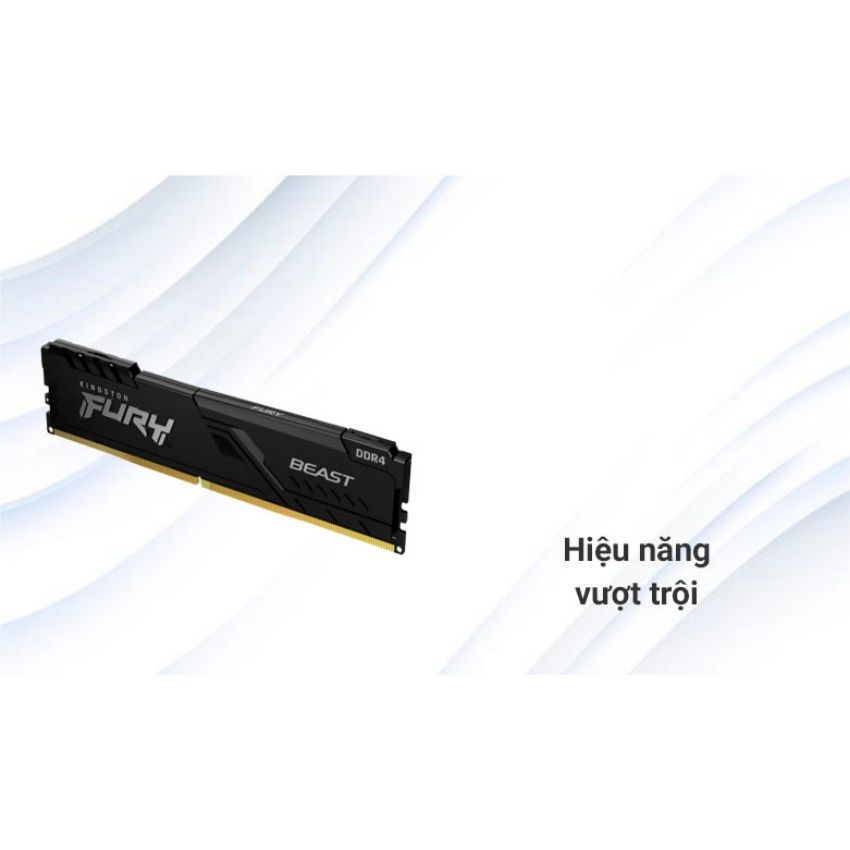 Bộ nhớ trong máy tính để bàn Kingston Fury Beast (KF426C16BB1/16) 16GB (1x16GB) - DDR4 2666MHz