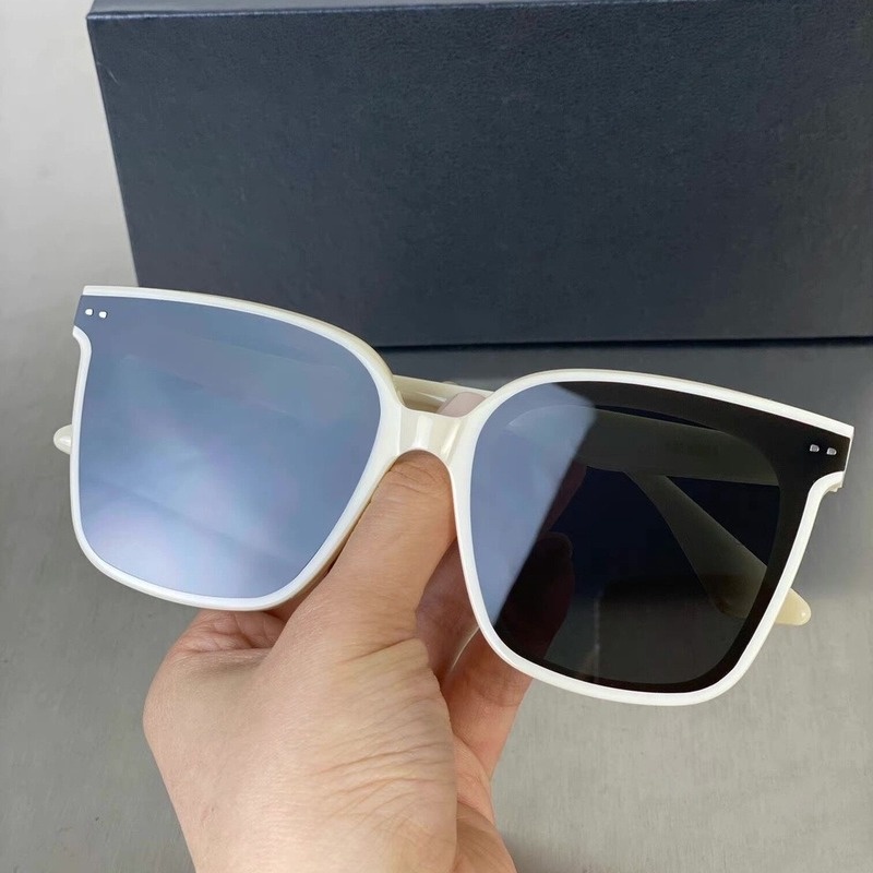 (KIQI-FASHION) COD Kính Chống Nắng Uv400 Gọng Vuông Lớn Kiểu Cổ Điển Thời Trang Cho Nam Và Nữ