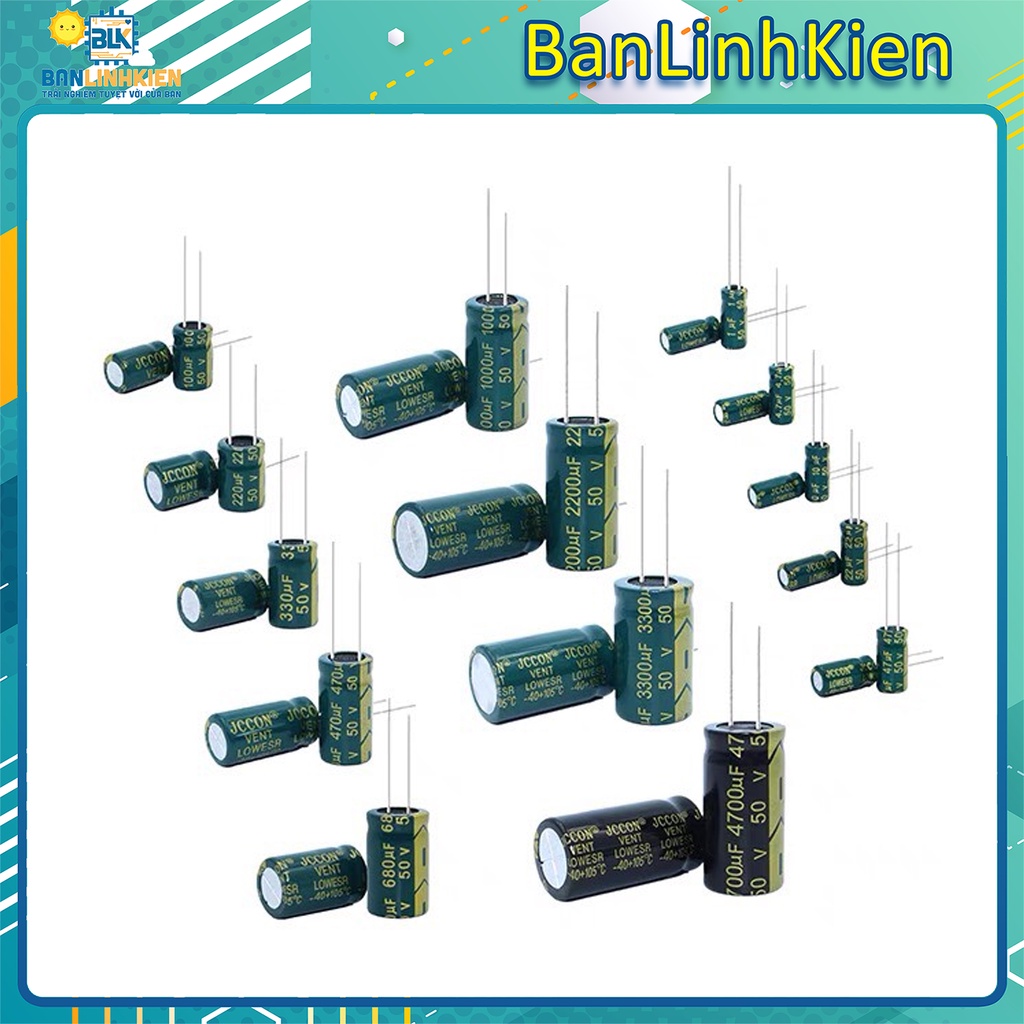 Tụ hóa phân cực 16V đầy đủ giá trị từ 10uF đến 4700uF/16V | BigBuy360 - bigbuy360.vn