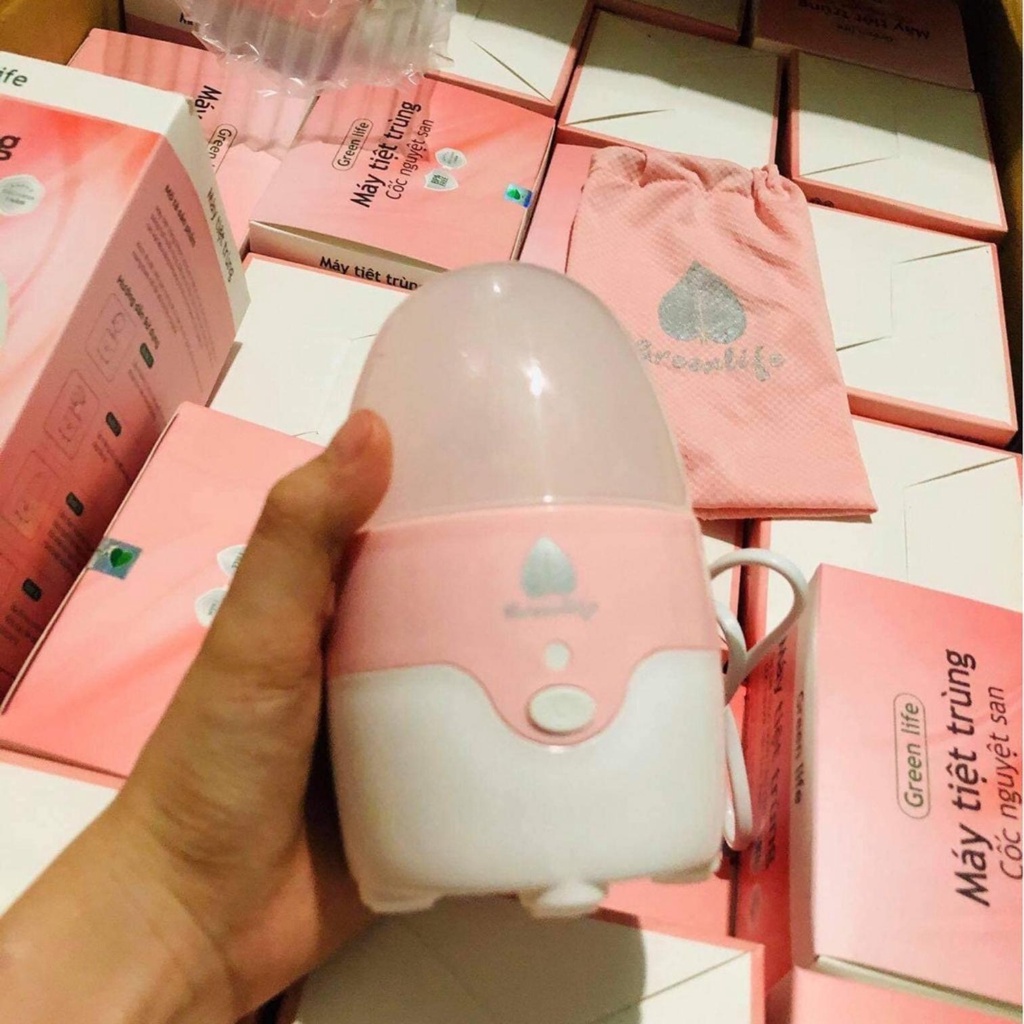 Máy Tiệt Trùng Minhchaustore máy tiệt trùng cốc nguyệt san green life
