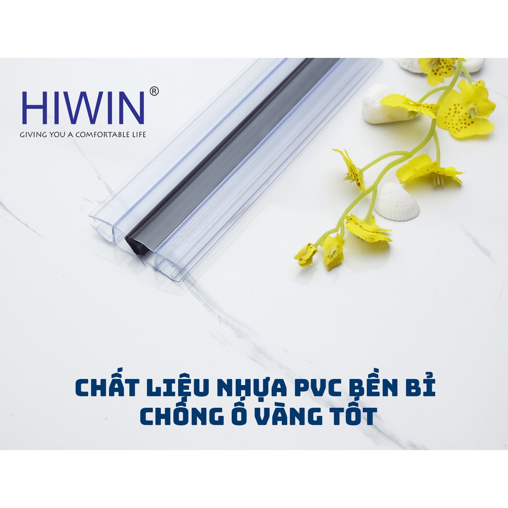 Gioăng từ 90 và 180 độ cabin tắm màu đen Hiwin SP-056