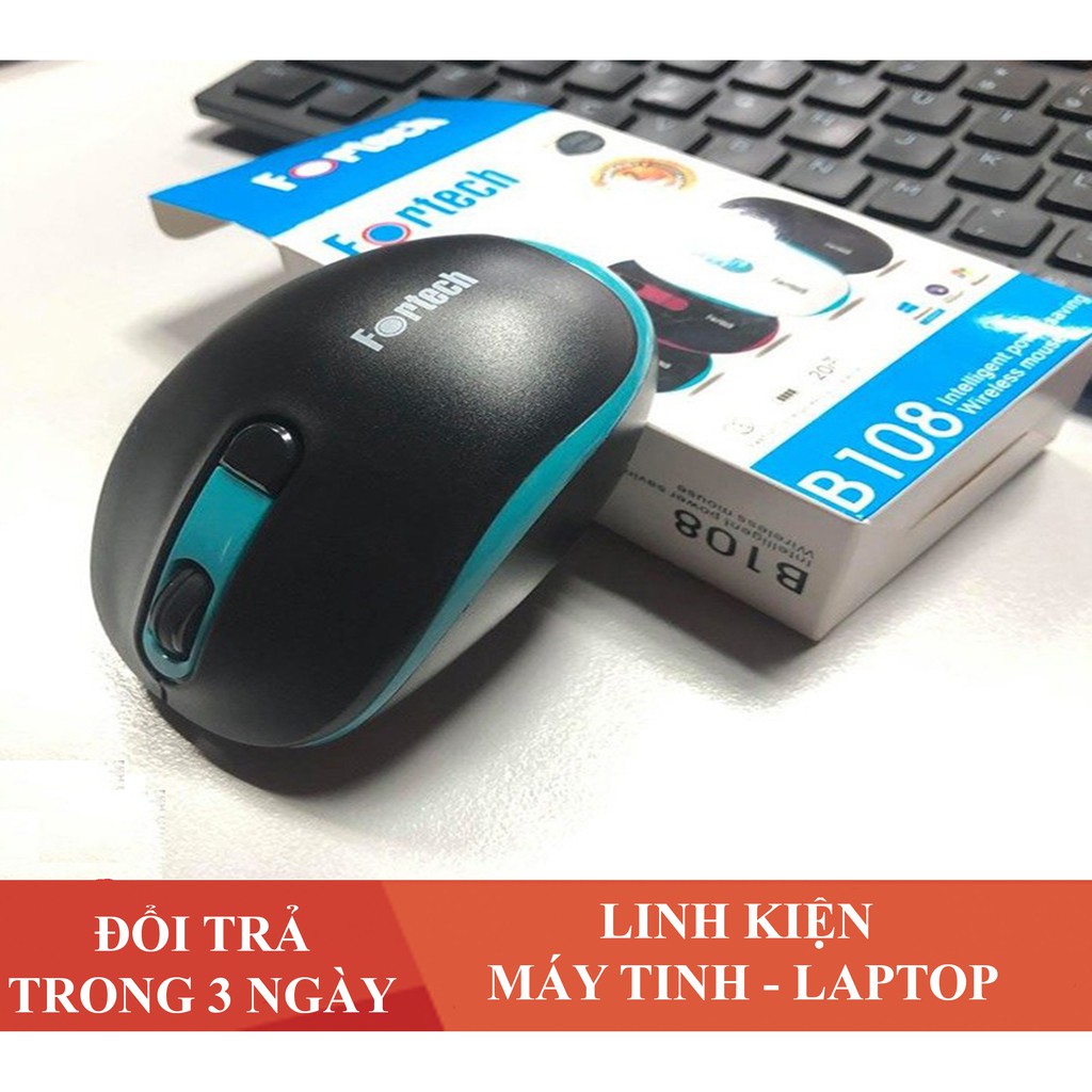 Chuột Không Dây Fortech B108 - Hàng Chính Hãng | FREE SHIP ĐƠN TỪ 50K