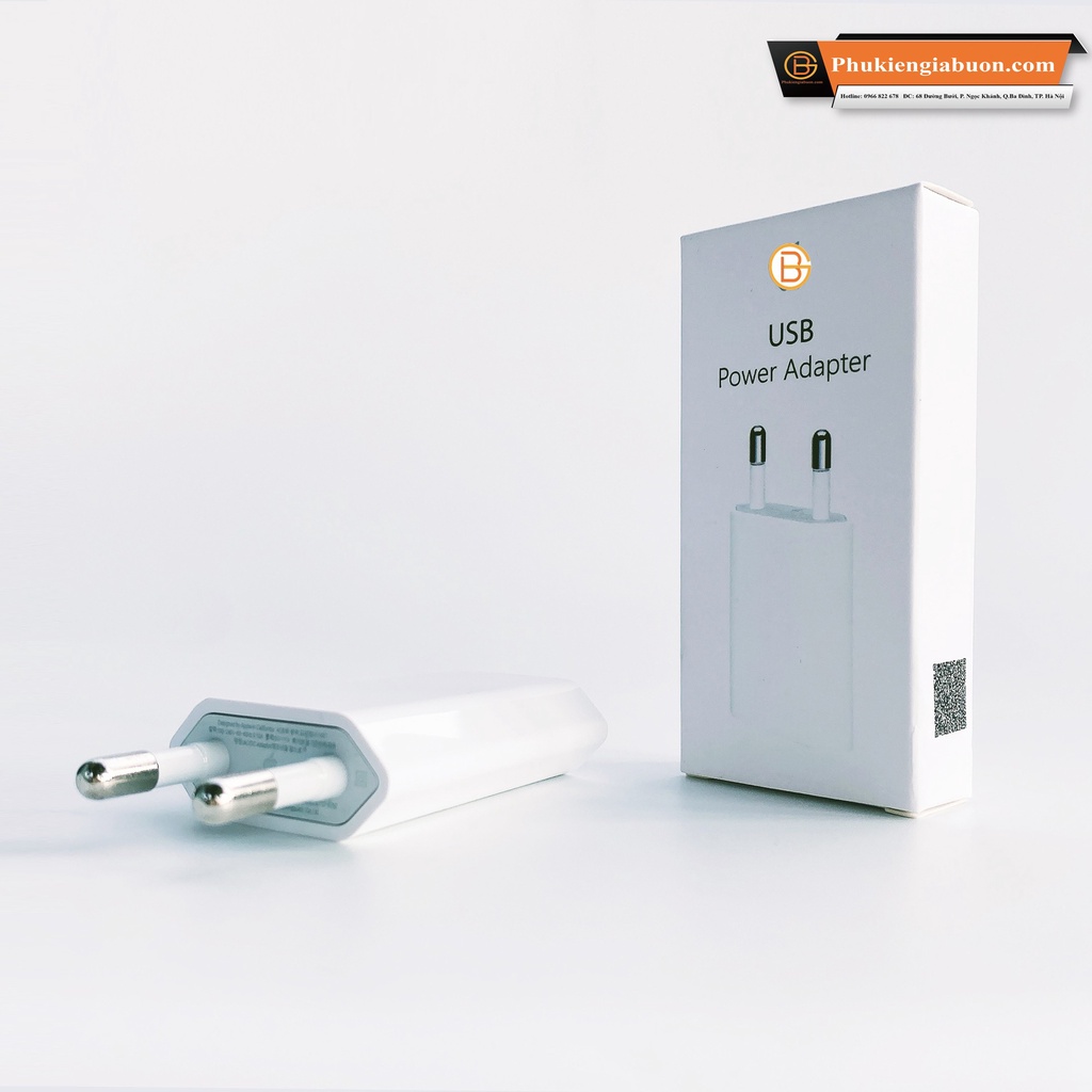 Củ sạc chuẩn dòng 5W cho lP củ dẹt  bảo hành 1 năm