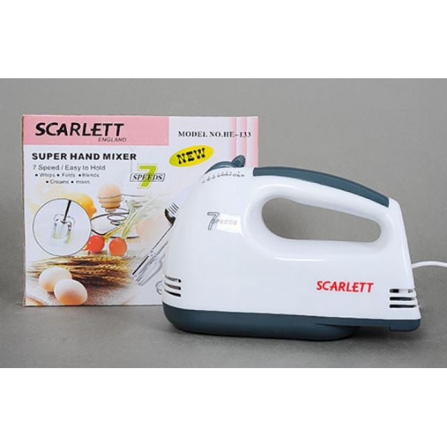 [Mã ELHA22 giảm 5% đơn 300K] Máy đánh trứng cầm tay Scarlet 7 cấp độ