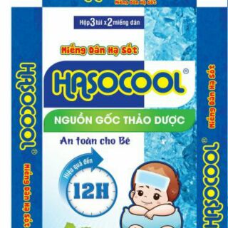 Miếng dán hạ sốt Hasocool