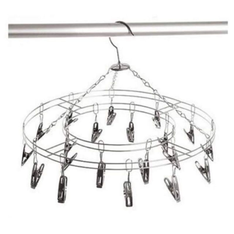Móc Tròn Inox 20 Kẹp