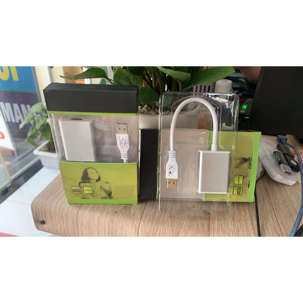 Cáp chuyển usb 3.0 sang hdmi