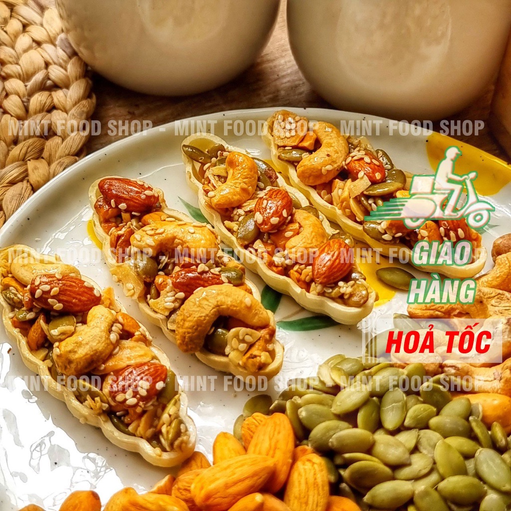 Bánh Thuyền Mix Hạt Dinh Dưỡng  - Túi 100gram