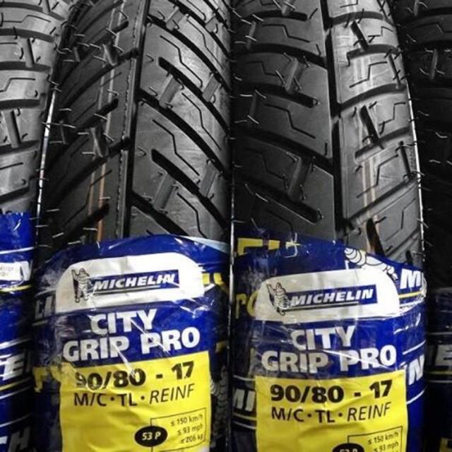 Lốp Xe Michelin City Grip Pro/Lốp Mâm 17 Size Nhỏ 70 - 80 - 90 - 100