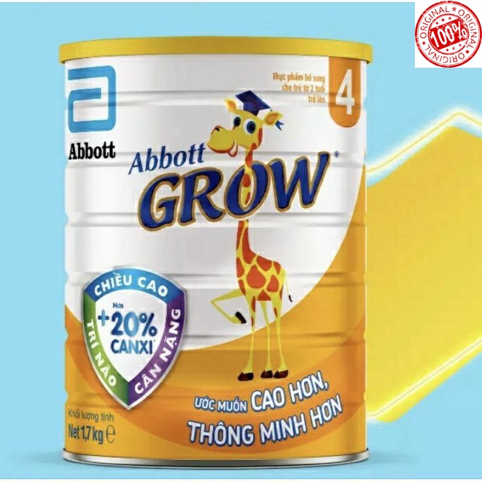 Sữa Abbott grow 4 1.7kg