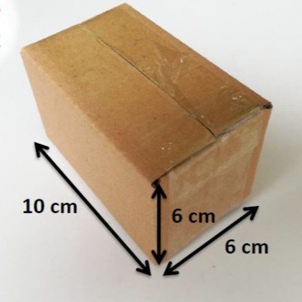 10x6x6 Hộp carton đóng hàng - COMBO 20 HỘP