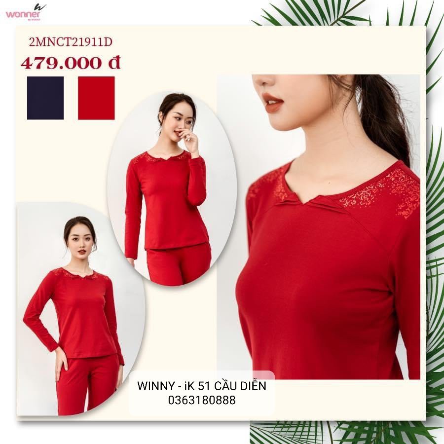 Bộ Cotton Thu Đông Dài Tay quần Dài