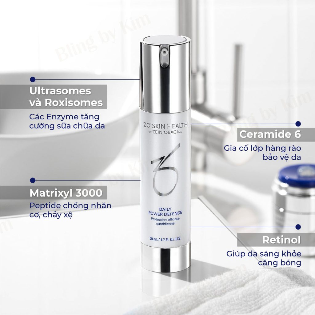 Kem Dưỡng Trắng Da Chống Lão Hóa, Ngừa Nám Tàn Nhang Retinol Zo