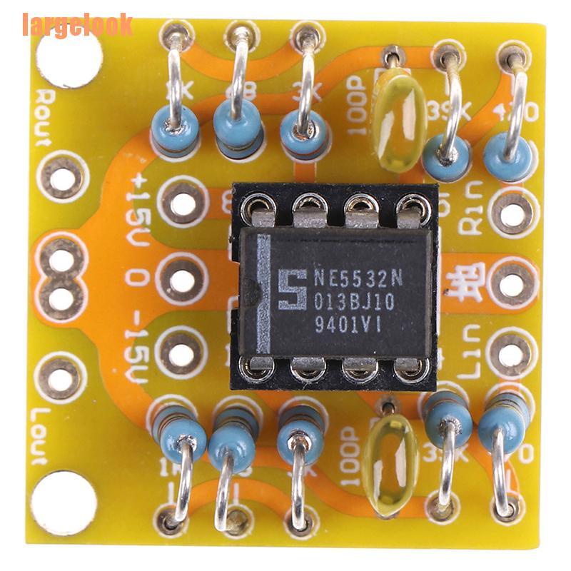 Bảng mạch khuếch đại âm thanh kép DC PCB cho NE5532 OPA2134 OPA2604 AD826