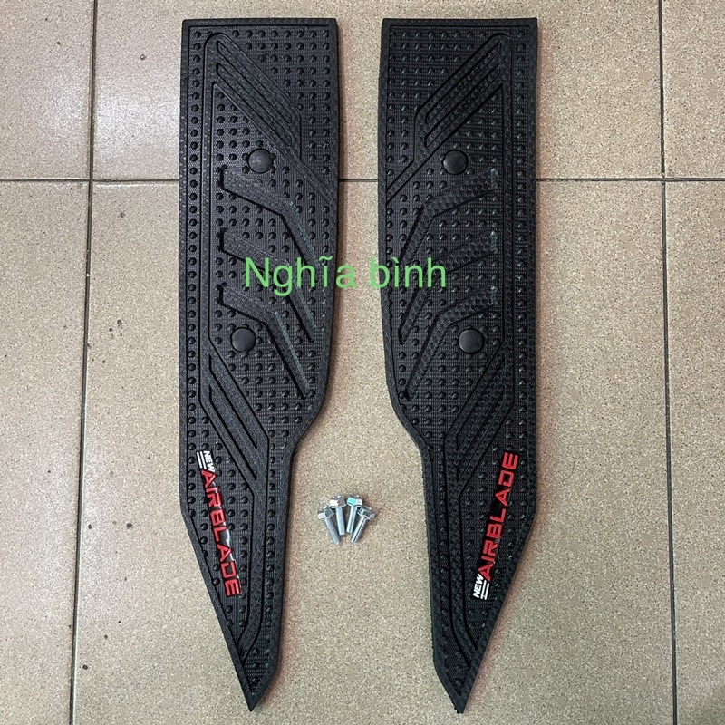 Thảm Lót Chân Xe Airblade 125~160cc Đời 2023 Mới Cao Su Dẻo