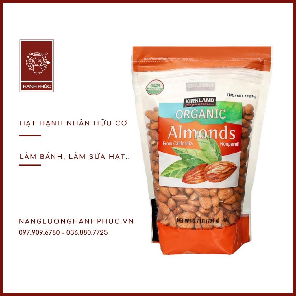 Hạt hạnh nhân hữu cơ Kirkland