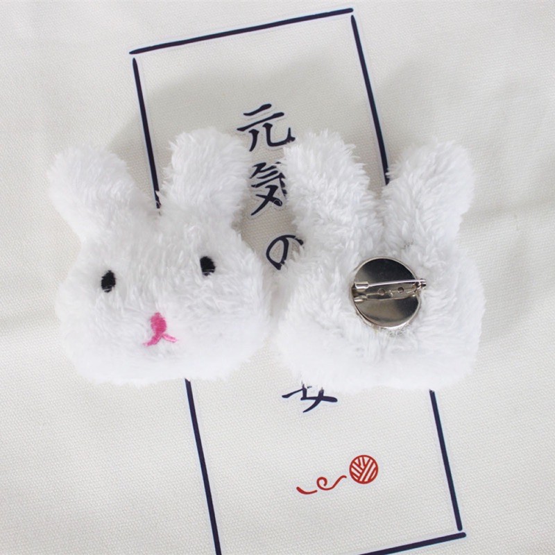 Huy hiệu, Ghim Cài Áo Balo Túi Xách Hình Gấu Bông, Thỏ