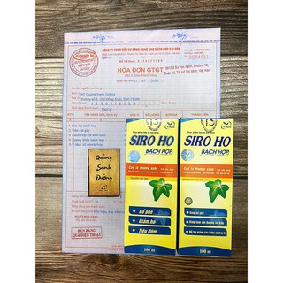 Siro Ho Bách Hợp